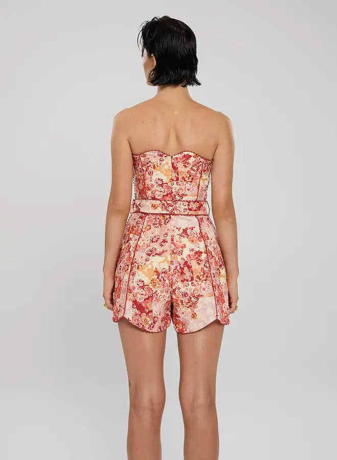 Winona- Selca Playsuit- Red