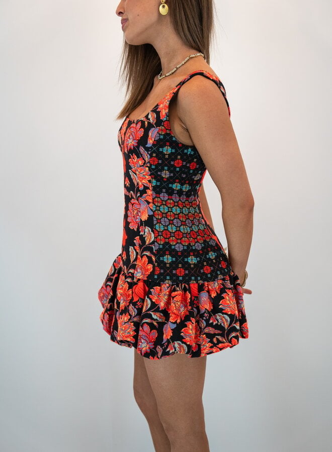 SHUG- Morgan Dress- Circle Jacquard
