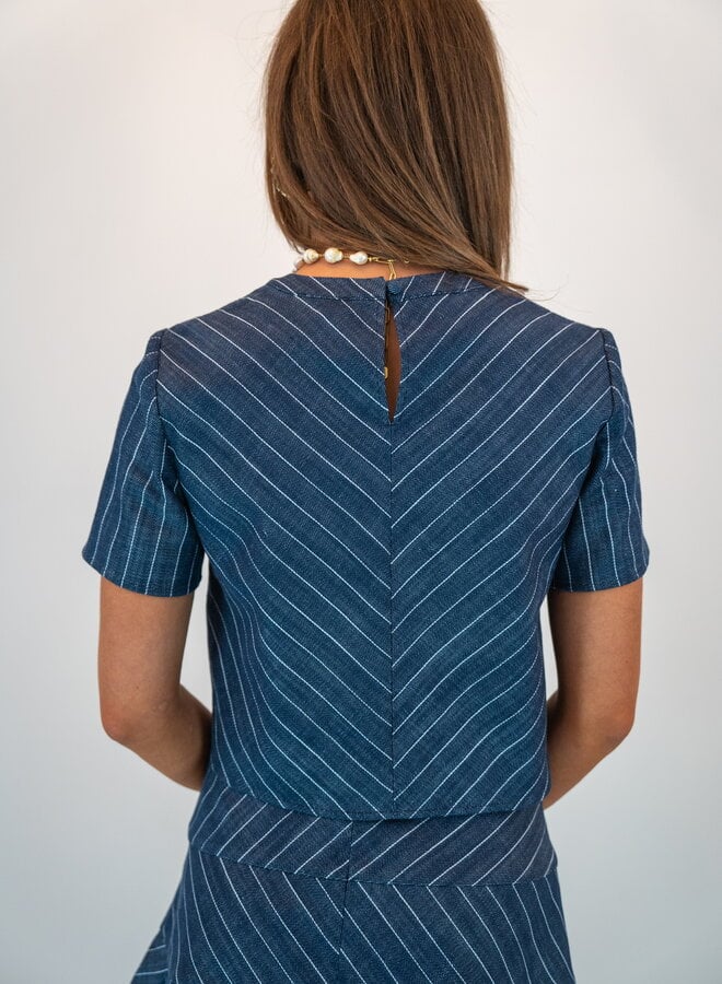 SHUG- Diana Top- Tick Stripe