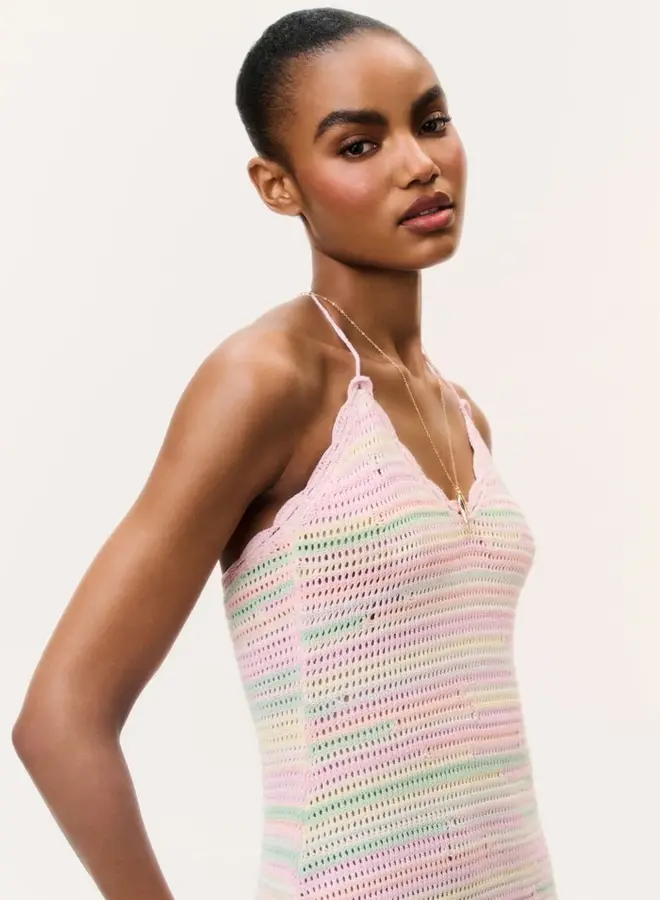 Love Shack Fancy- Zoa Dress- Tropical Swirl