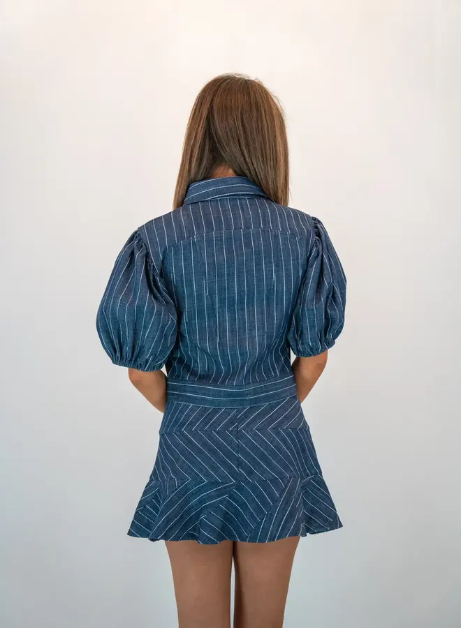 SHUG- Elizabeth Jacket- Tick Stripe