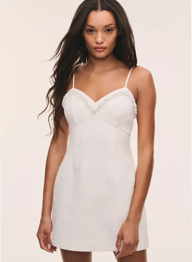Love Shack Fancy- Sue Dress- Ivory Mist