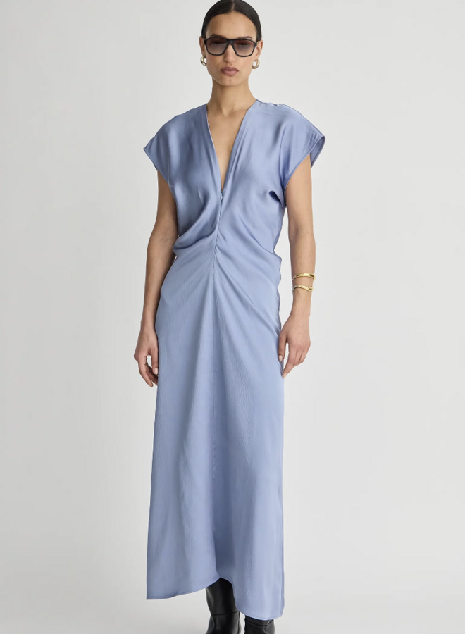 Apiece Apart- MONDE DRAPE BIAS MAXI- Moonstone
