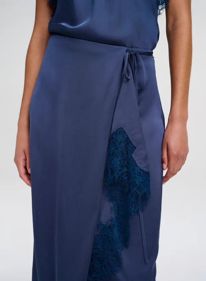 ALC- Bree Skirt- Ash Blue