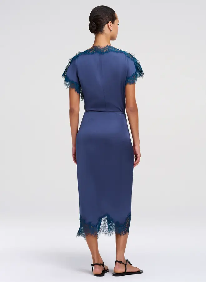 ALC- Bree Skirt- Ash Blue