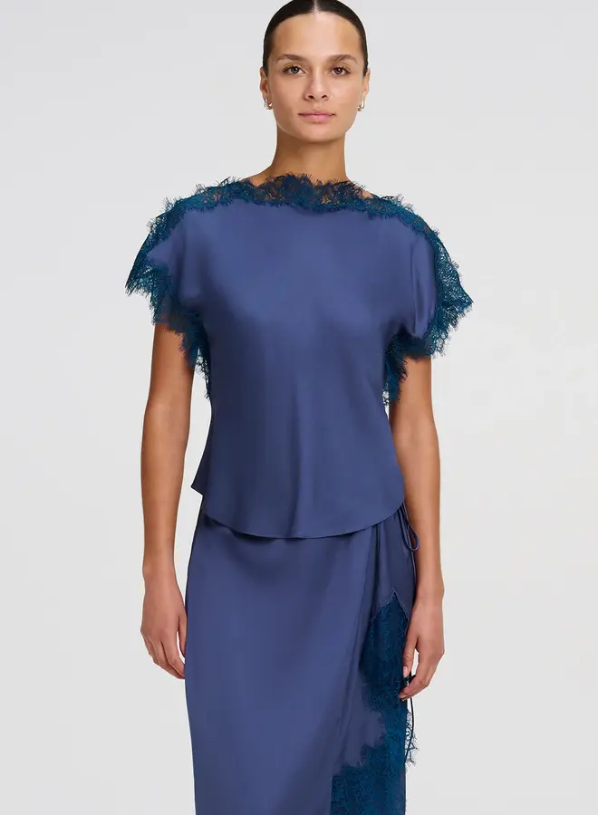 ALC- Luna Top- Ash Blue