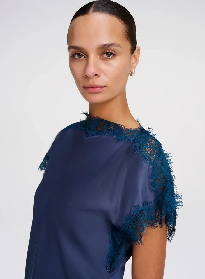 ALC- Luna Top- Ash Blue