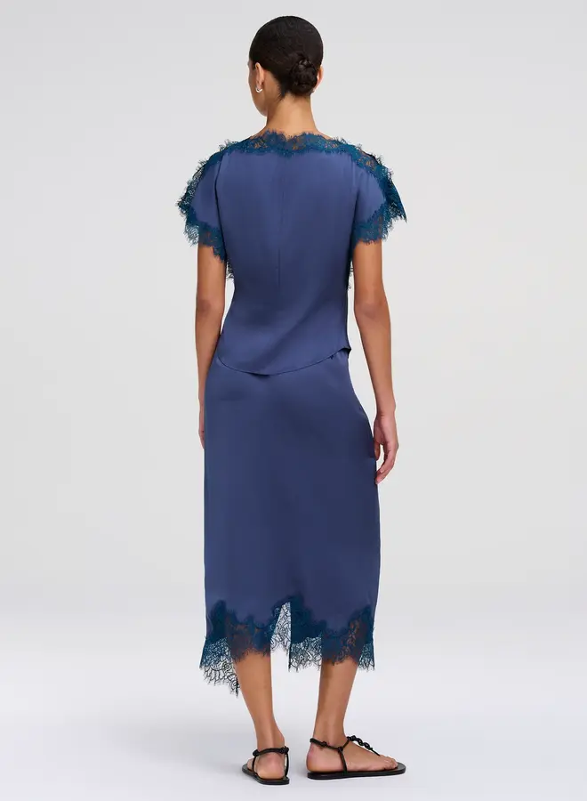ALC- Luna Top- Ash Blue
