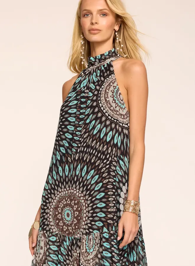 Ramy Brook- River Dress- Multi Medallion