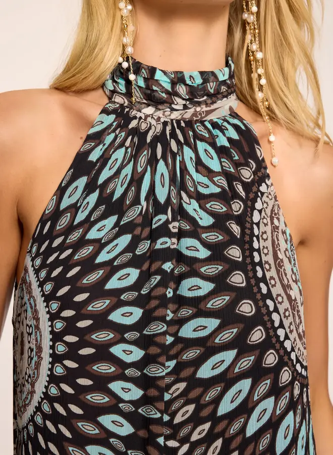 Ramy Brook- River Dress- Multi Medallion