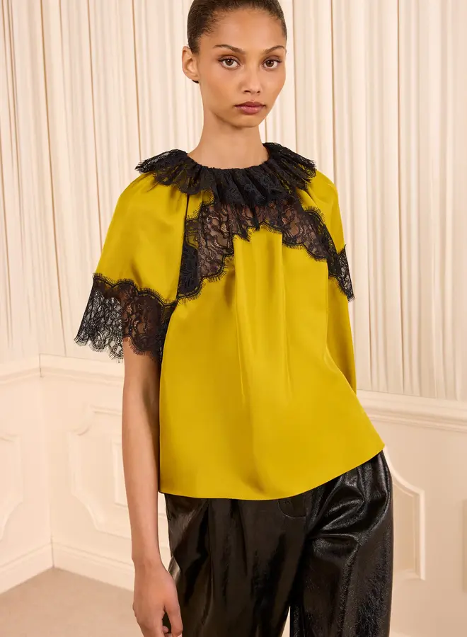 Ulla Johnson- Nina Silk Blouse- CIT