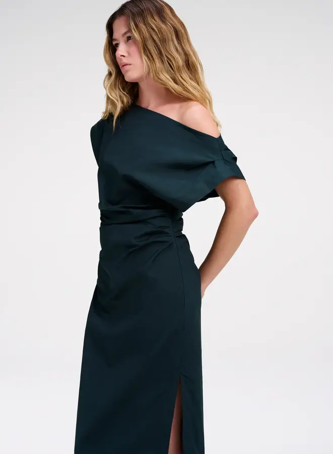 ALC- Nara Dress- Carbon Blue