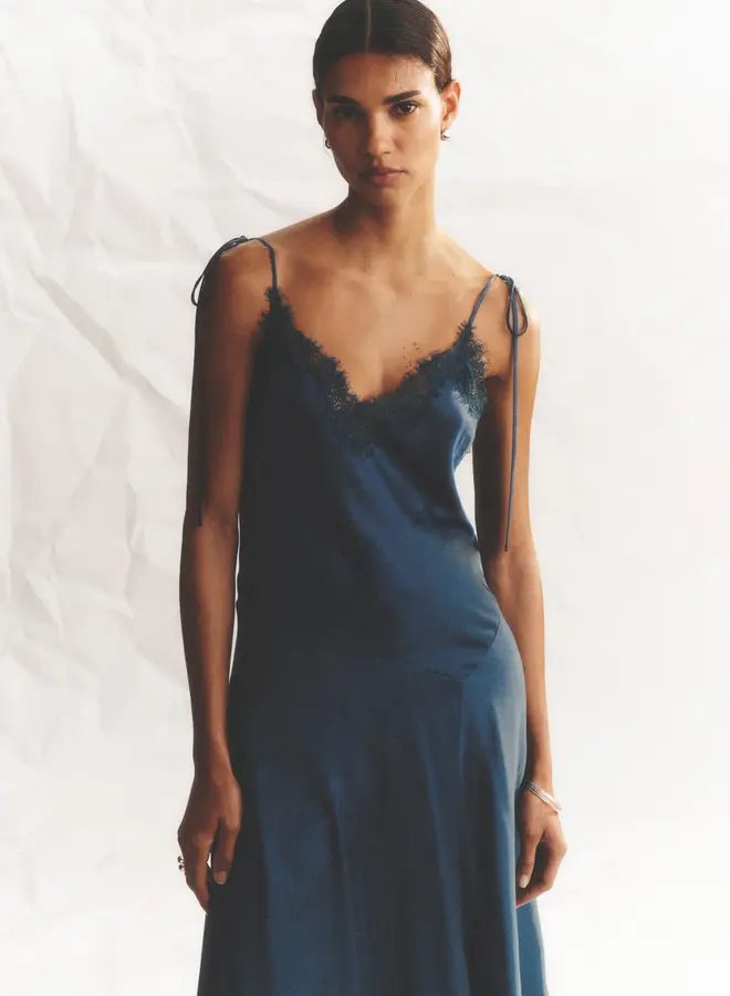 ALC- Aleena Dress- Ash Blue