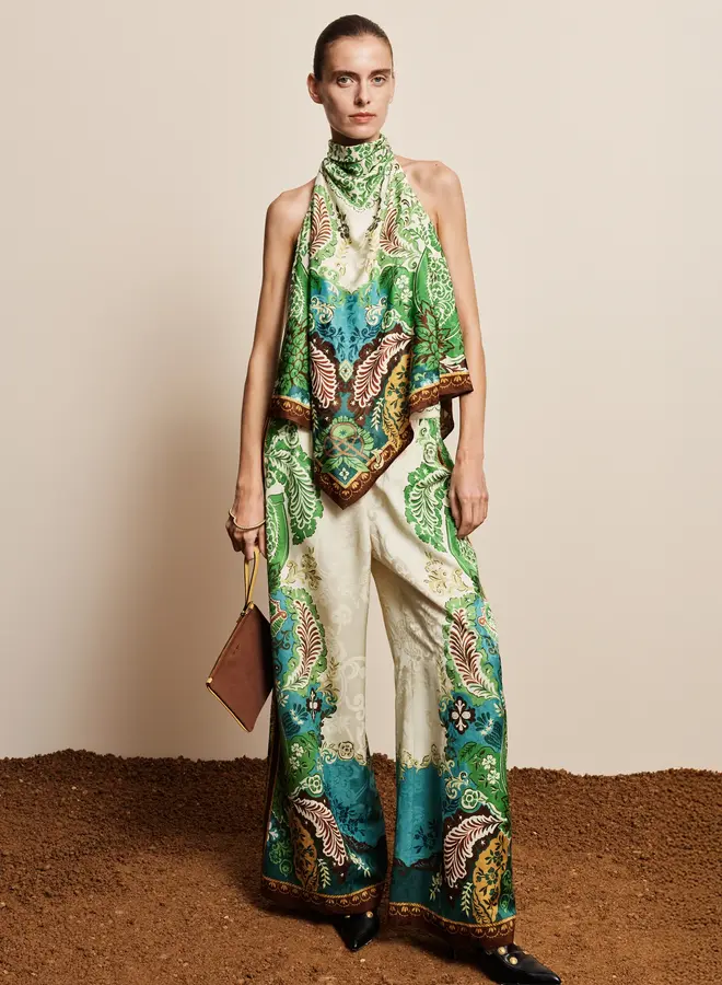 Alemais- Florence Scarf Top
