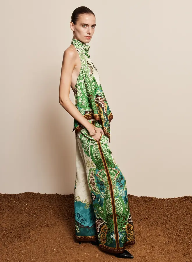 Alemais- Florence Scarf Top