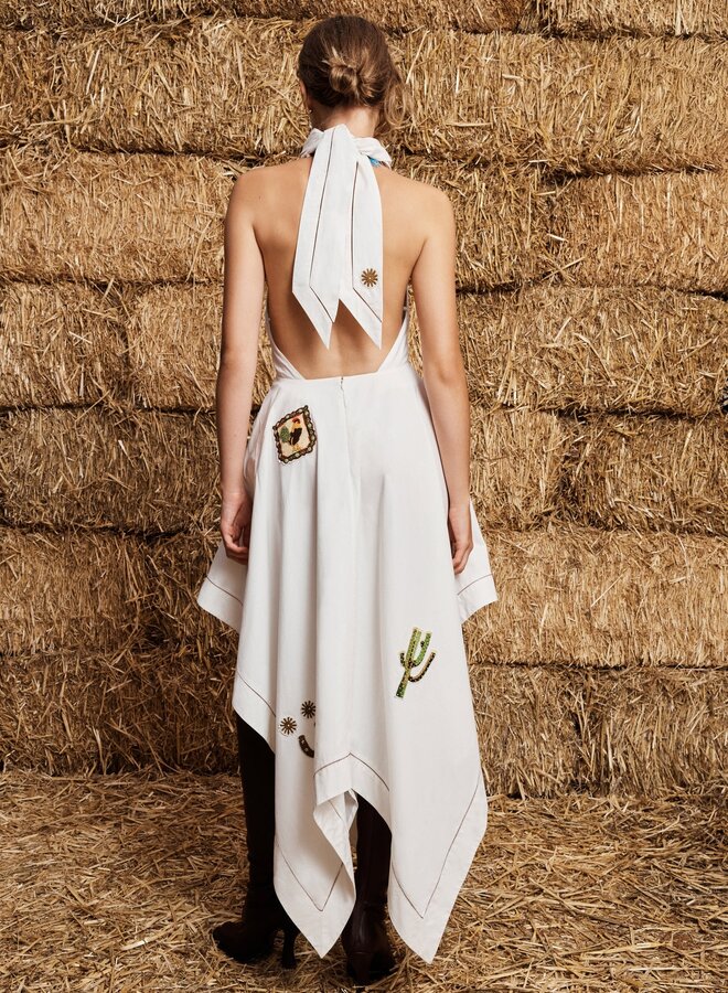 Alemais- Westwood Embellished Midi Dress