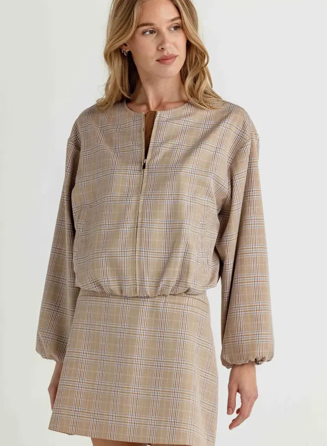 Sundays- Iris Jacket- Heather Plaid