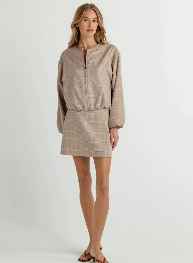 Sundays- Iris Jacket- Heather Plaid