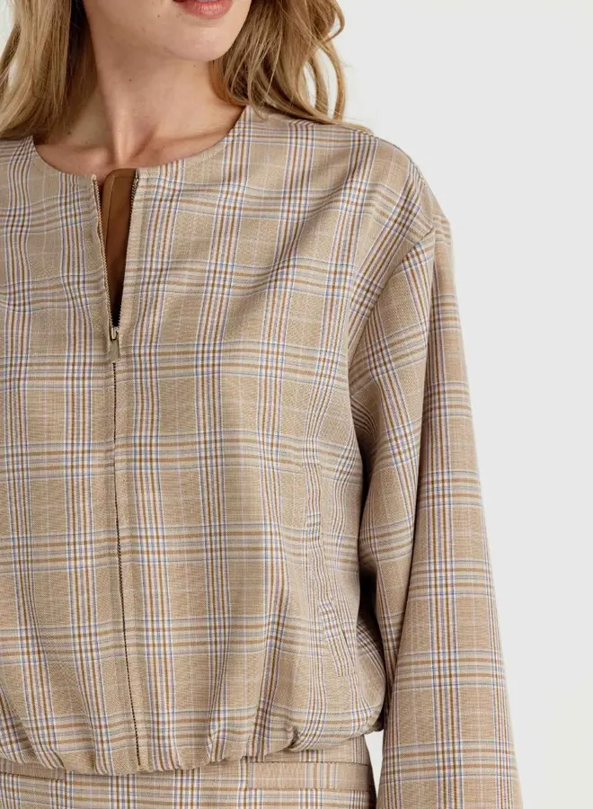 Sundays- Iris Jacket- Heather Plaid