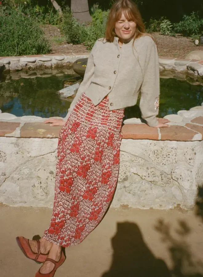 Ciao Lucia- Olanna Skirt- Poppy