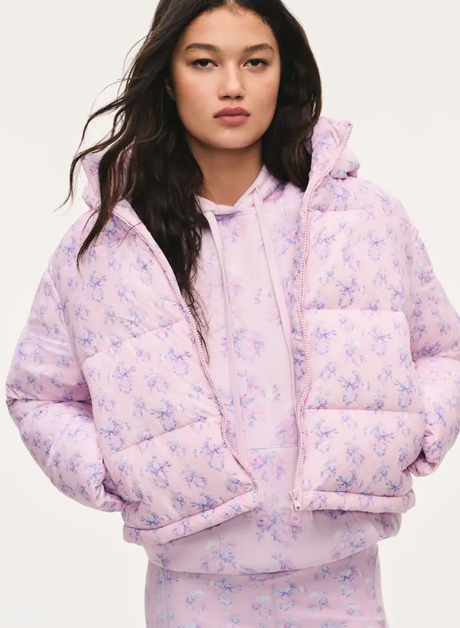 Love Shack Fancy- Moore Jacket- Iced Mauve