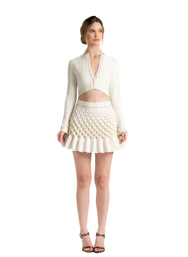 A.Lynn- Quinn Skirt- Ivory