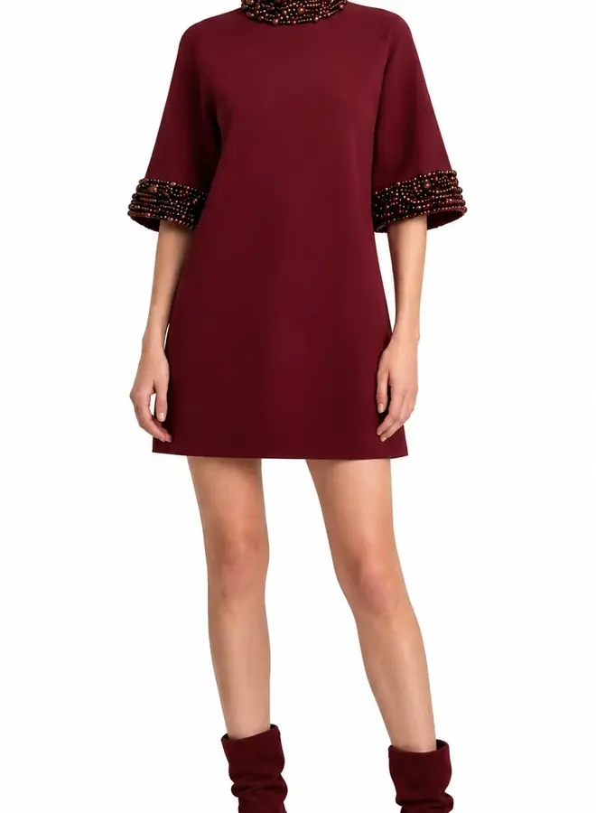 A.Lynn- Janelle Dress- Garnet