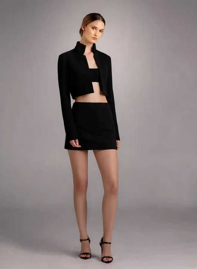 A.Lynn- Nina Crop Top- Black