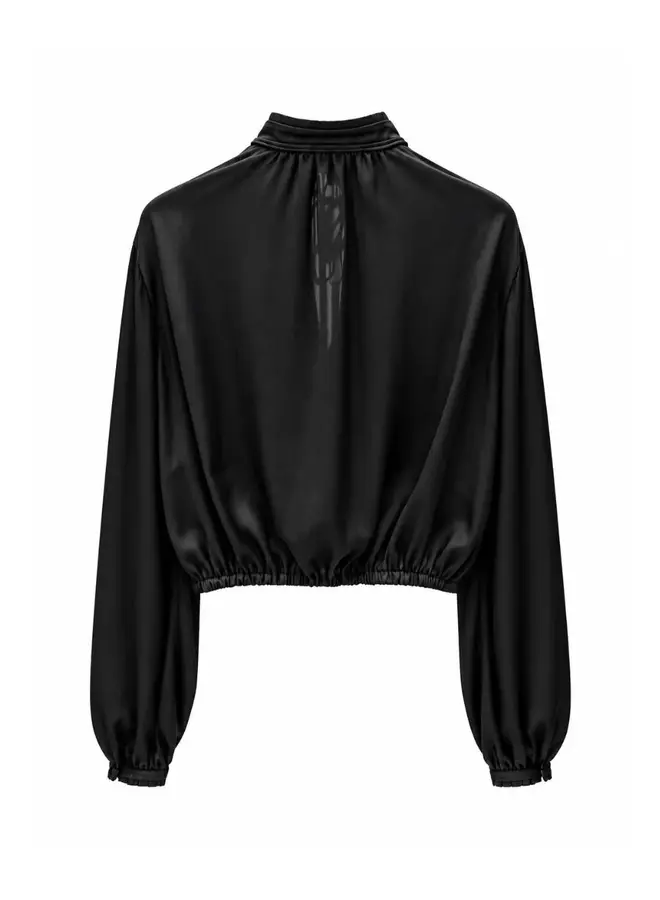 YIGAL AZROUEL- Amelia Blouse- Black