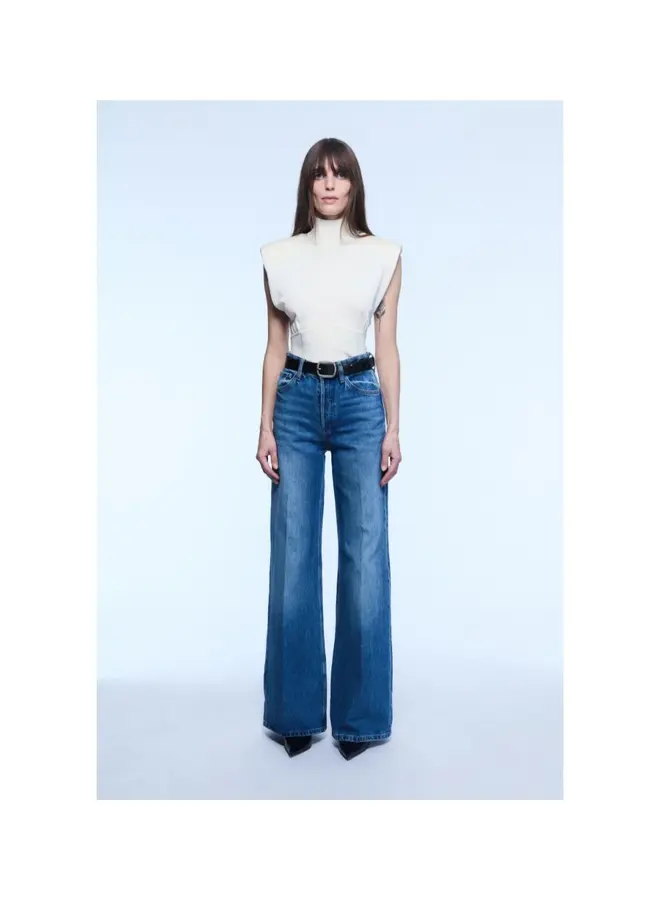 YIGAL AZROUEL- Soho Sleeveless Knit- White