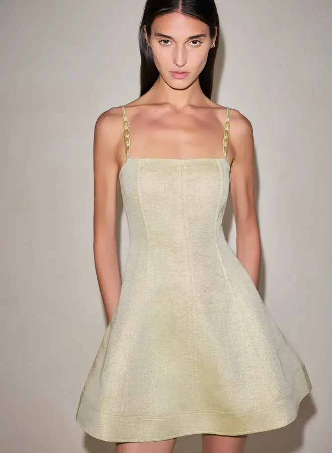 Alexis- Josefin Dress- Gold Mist