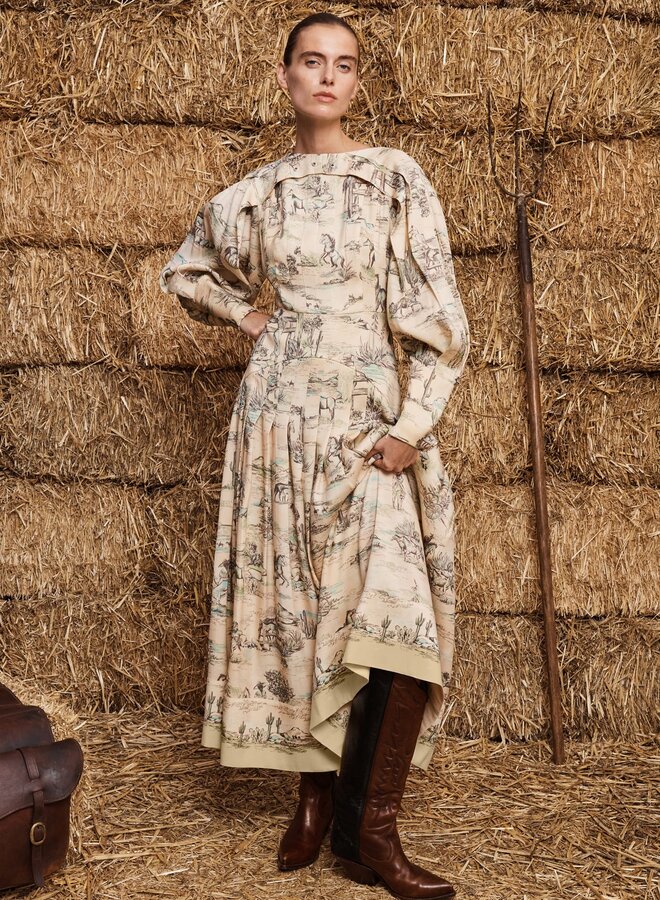 Alemais- Scout Midi Dress