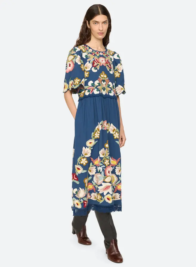 Sea New York- Wilhelmina Emb- Blue