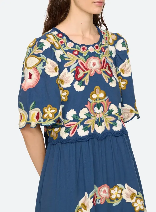 Sea New York- Wilhelmina Emb- Blue