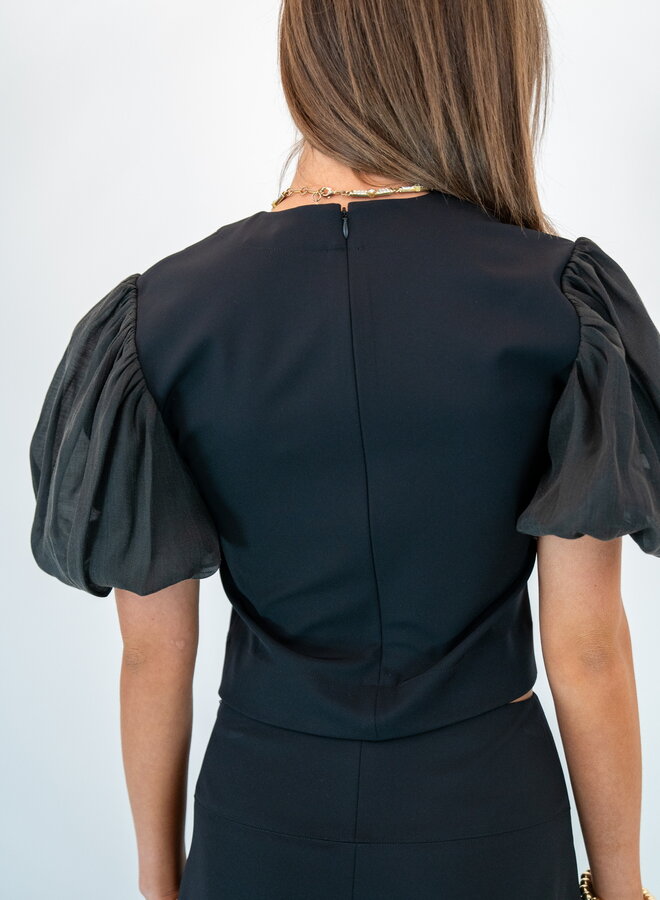 SHUG- Anabelle Top- Black