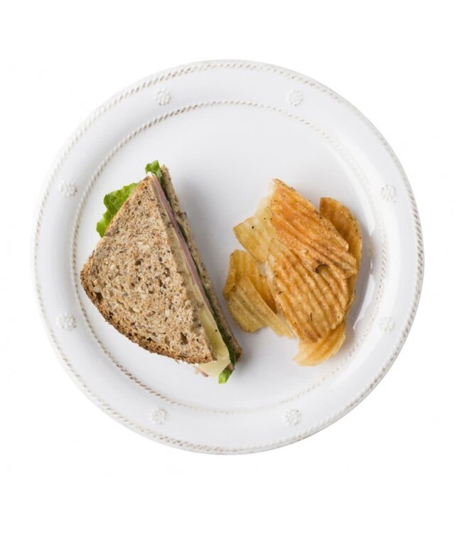 Juliska Dessert/Salad Plate B&T Melamine Whitewash 9''W