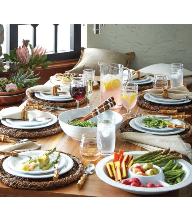 Juliska Dessert/Salad Plate B&T Melamine Whitewash 9''W