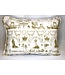 Jennifer Grehan Mardi Gras Toile Gold Pillow (Small)