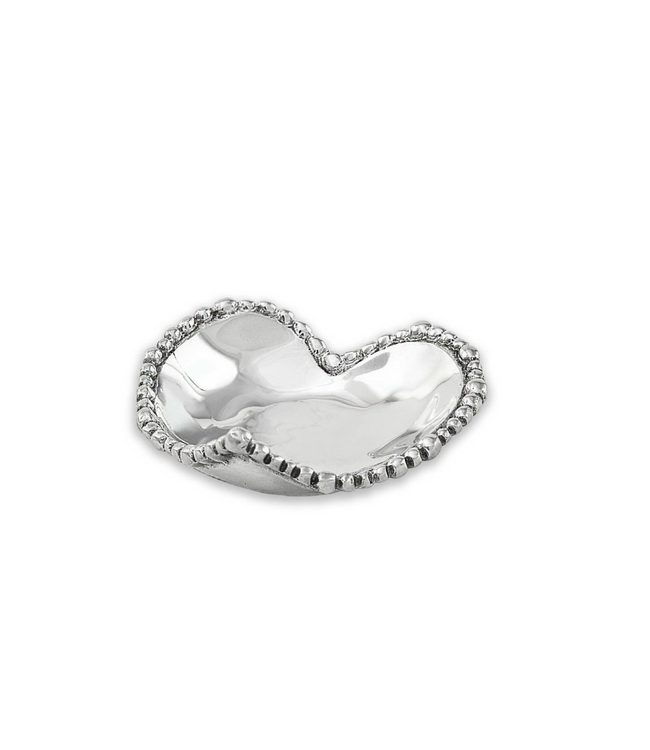 GIFTABLES Organic Pearl heart bowl