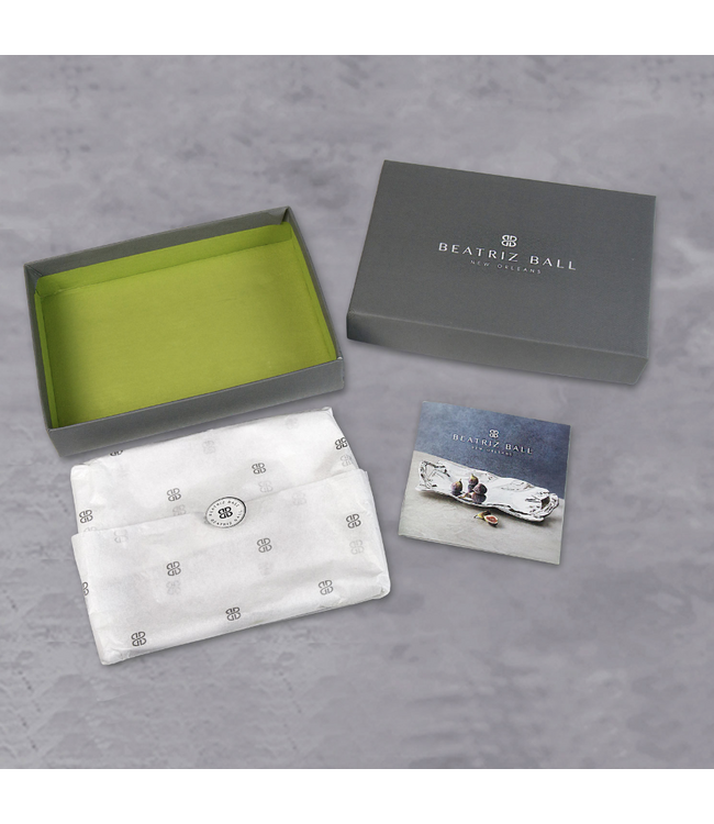 GIFTABLES Organic Pearl heart bowl