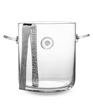 Juliska Ice Bucket w/ Tongs B&T 3.5 QT