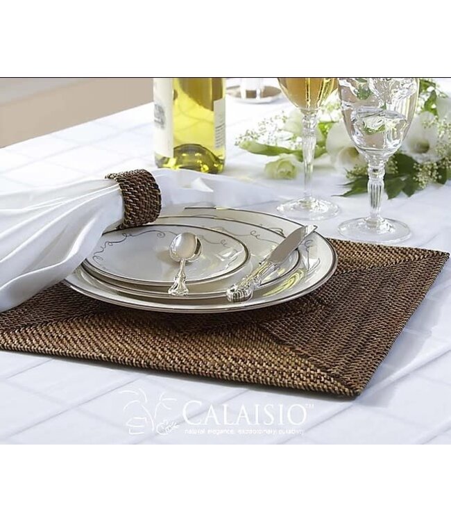 Calaisio Square Placemat with Diamond Pattern-set of 4