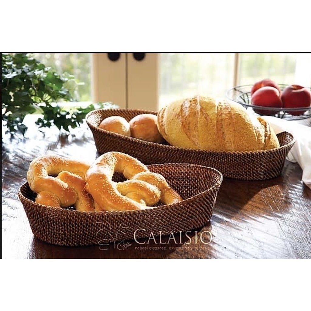 Calaisio Calaisio Oval Bread Basket with Tubes Medium