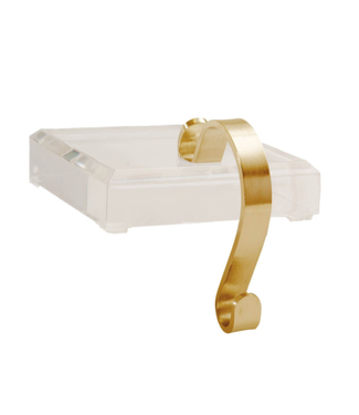 Fig & Dove Fig & Dove Brass Acrylic Stocking Holder