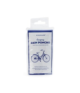 Kikkerland Emergency Rain Poncho