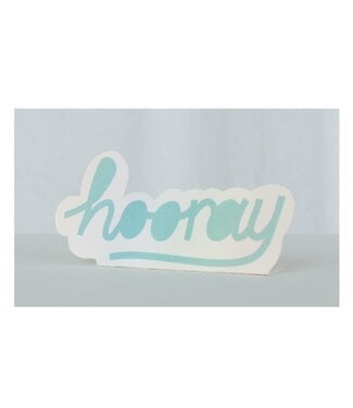 Hester and Cook Hooray Pop Up Tag - Pack of 6