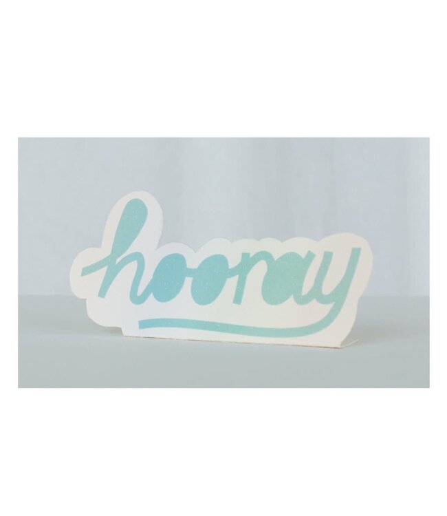 Hooray Pop Up Tag - Pack of 6