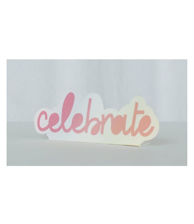 Celebrate Pop Up Tag - Pack of 6