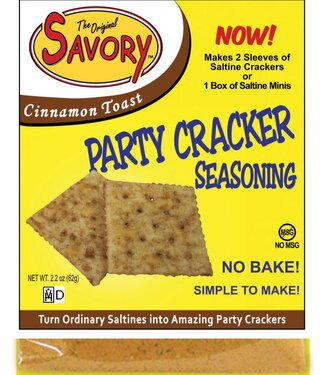 Savory Fine Foods Cinnamon Toast Party Cracker Seasoning