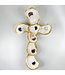 Large Gold Oyster Cross